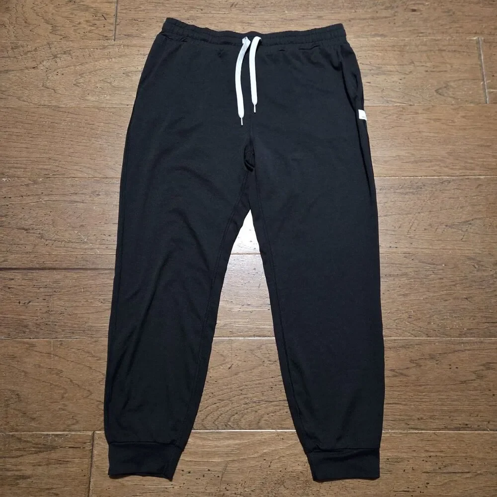 Vuori Performance Joggers Black Sz L Dreamknit Butter Soft Pants